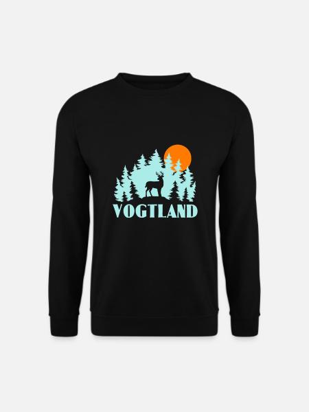 Vogtland - Unisex Pullover - Schwarz