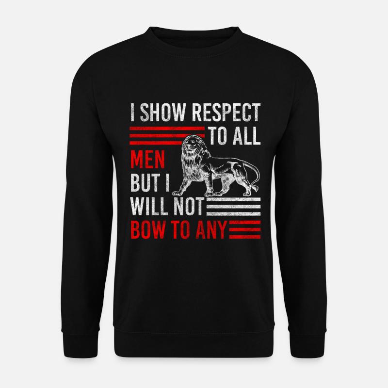 King Courage Wilderness - Unisex Sweatshirt - black