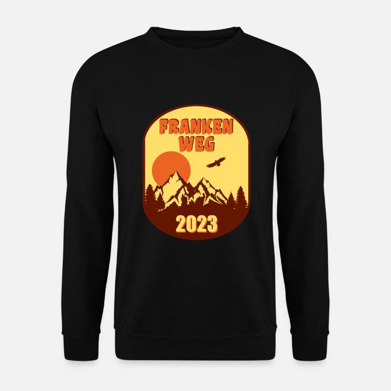 Frankenweg - Unisex Pullover - Schwarz