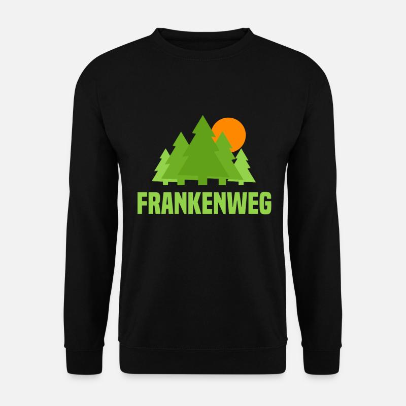 Frankenweg - Unisex Pullover - Schwarz