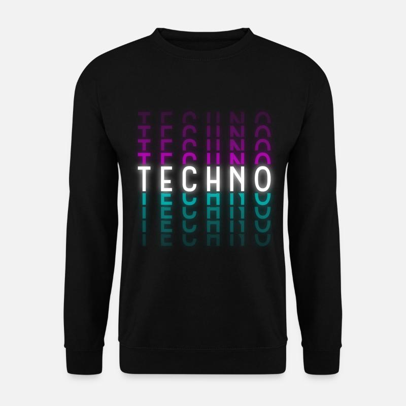 Rave Techno Musik Musik Dubstep - Unisex Pullover - Schwarz