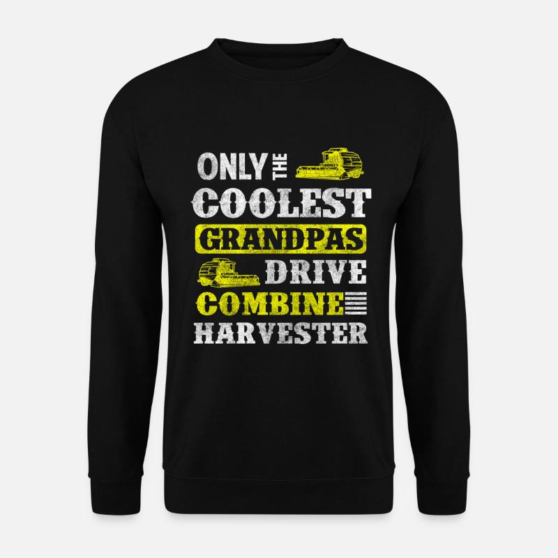 Harvest farmer vegetables - Unisex Sweatshirt - black