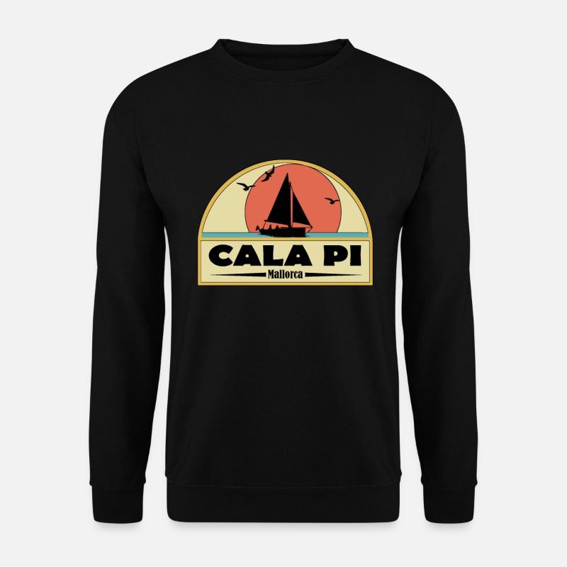 Cala Pi - Unisex Pullover - Schwarz