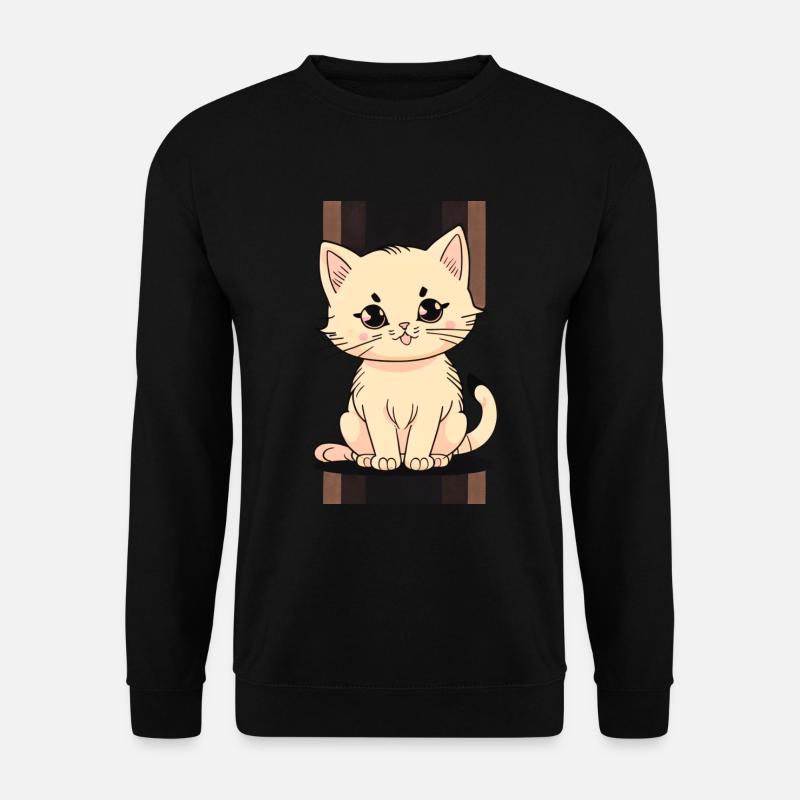 Kätzchen Niedlich - Unisex Pullover - Schwarz