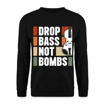 Passion de la musique - Sweat-shirt Unisexe - noir - Devant - Alina (178cm) & Michal (187cm)