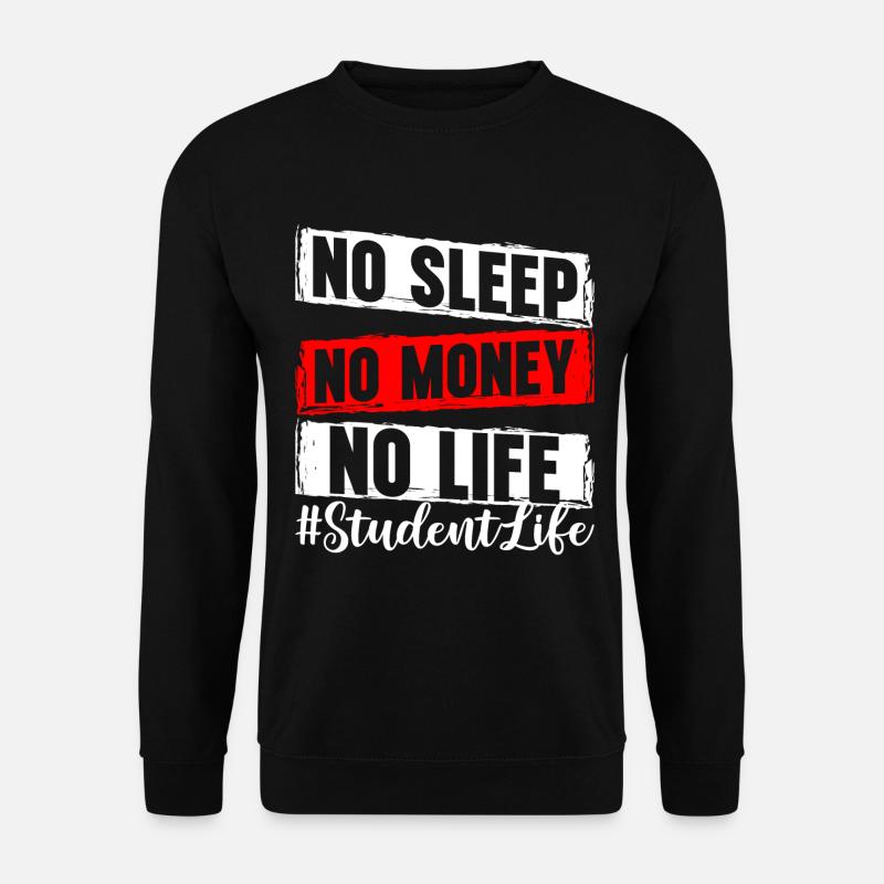 Universität Lehrer Nerd Lernen - Unisex Pullover - Schwarz