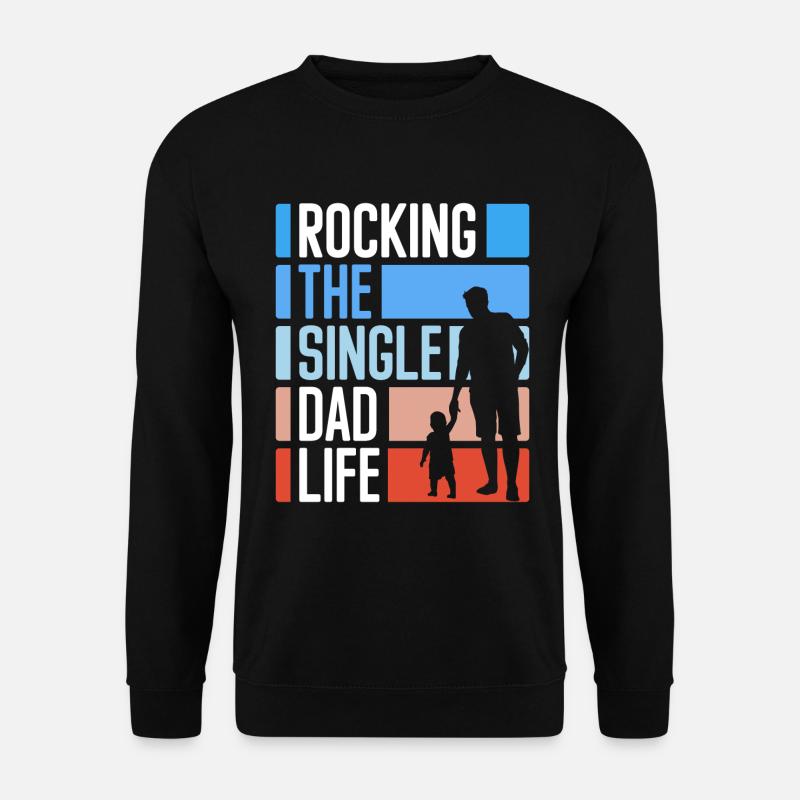 Single Relationship Single Lonely - Unisex Sweatshirt - black