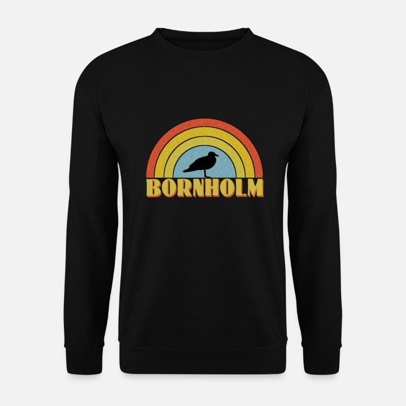 Bornholm - Unisex Pullover - Schwarz