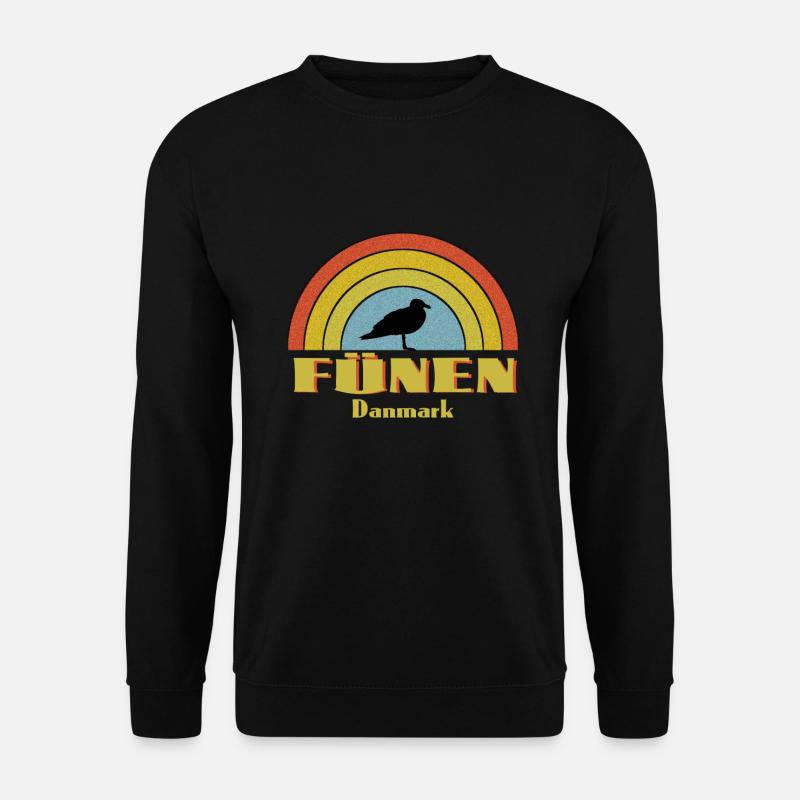 Funen Island, Denmark - Unisex Sweatshirt - black