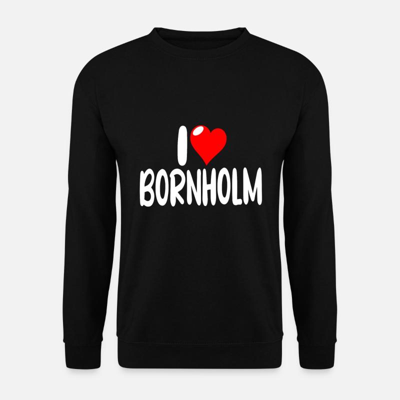 Bornholm - Unisex Pullover - Schwarz