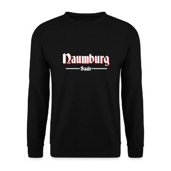 naumburg - Unisex Pullover - Schwarz - Vorne - Alina (178cm) & Michal (187cm)