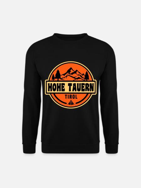 Hohe Tauern - Unisex Pullover - Schwarz