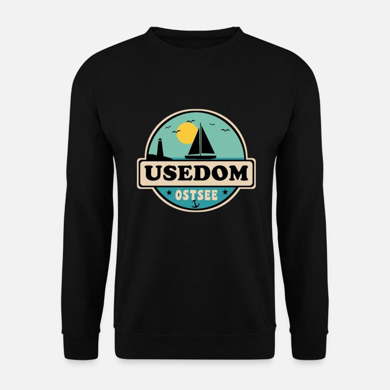 Usedom - Unisex Pullover - Schwarz
