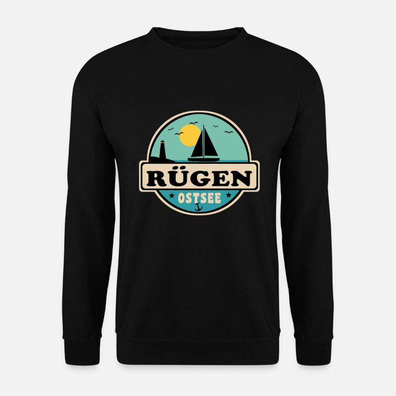 Rügen - Unisex Pullover - Schwarz