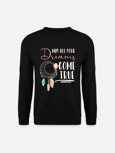 Dreams Aboriginal Tattoo Esotericism - Unisex Sweatshirt - black