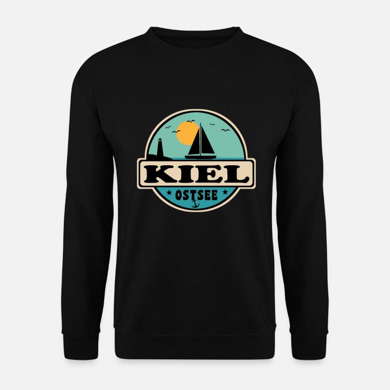 Kiel - Unisex Pullover - Schwarz