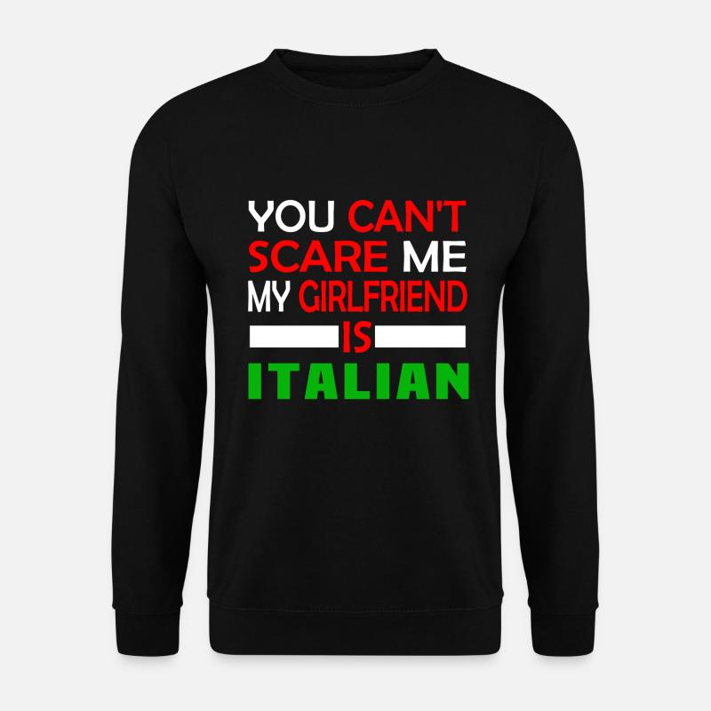 Italienerin Girlfriend - Unisex Pullover - Schwarz