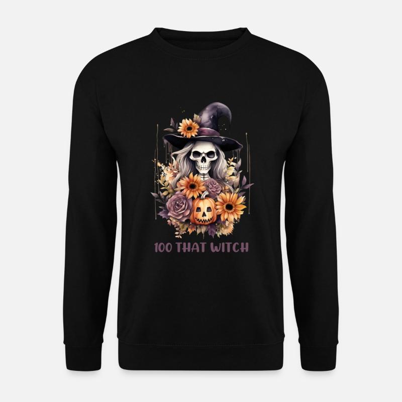 Halloween Pumpkin Horror - Unisex Sweatshirt - black