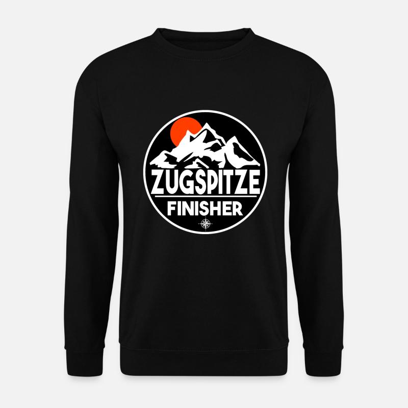 Zugspitze Finisher - Unisex Pullover - Schwarz
