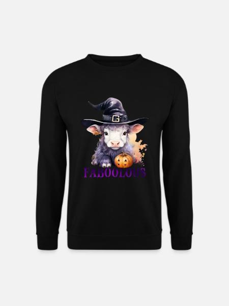 Halloween Pumpkin Horror - Unisex Sweatshirt - black