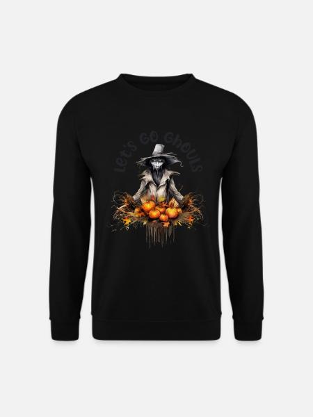Halloween Pumpkin Horror - Unisex Sweatshirt - black