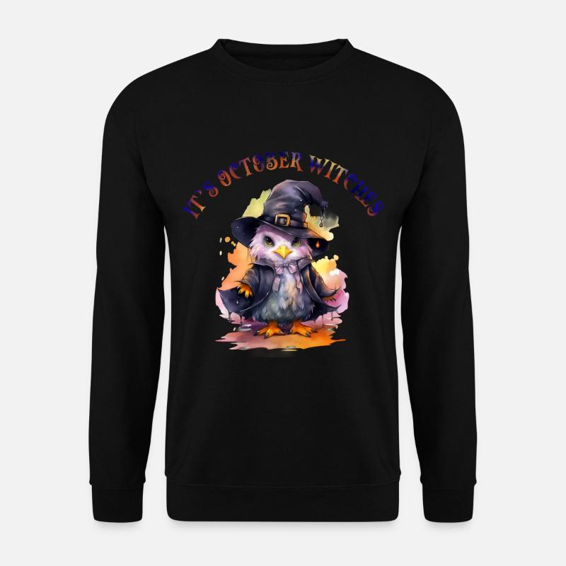 Halloween Kürbis Horror - Unisex Pullover - Schwarz