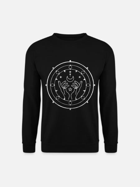 Rune symbolism sign element - Unisex Sweatshirt - black