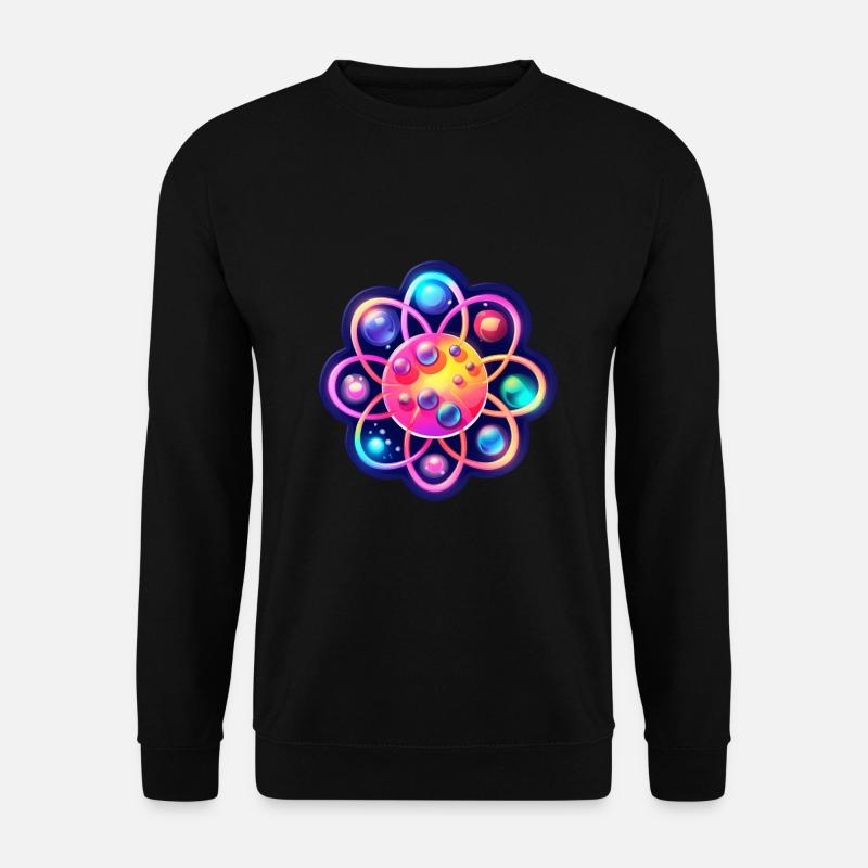 Atom Physics Nerd Atomic Model - Sweat-shirt Unisexe - noir
