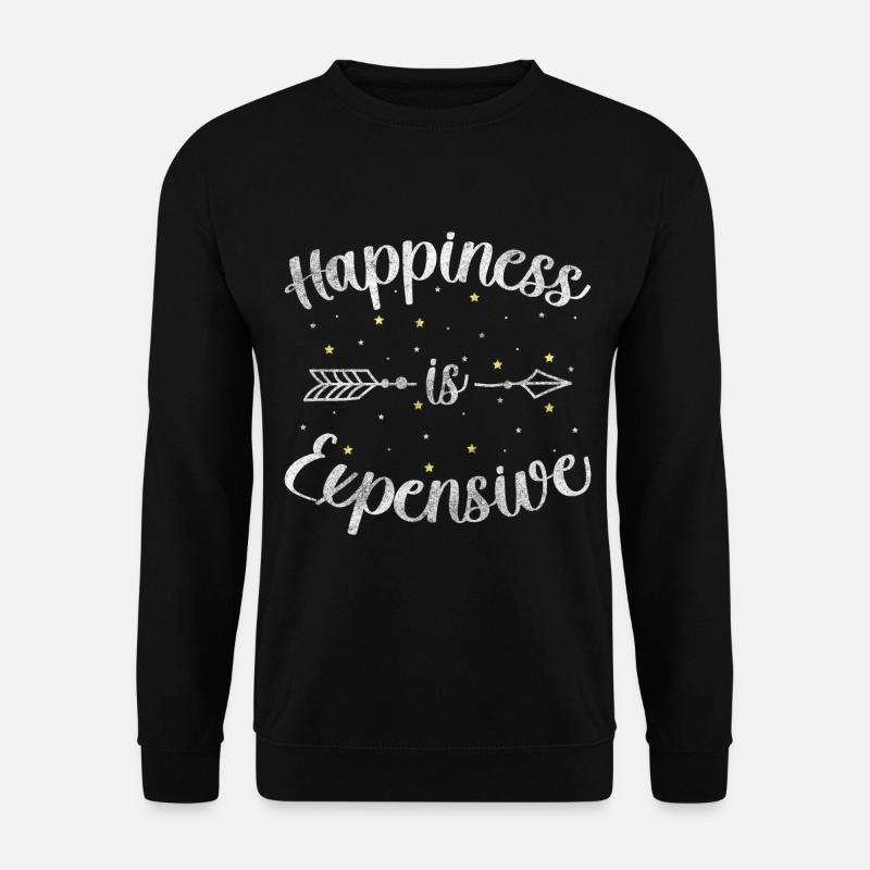 Motivation Positive thinking Optimism - Unisex Sweatshirt - black