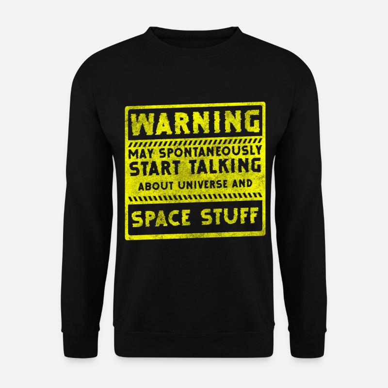 Universum Stern Sonnensystem - Unisex Pullover - Schwarz