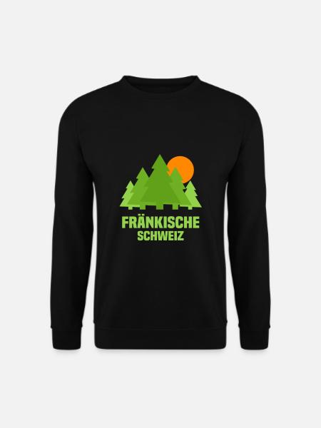 Fränkische Schweiz - Unisex Pullover - Schwarz