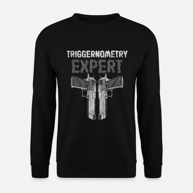 Waffe Munition Jagd Waffenbesitzer - Unisex Pullover - Schwarz
