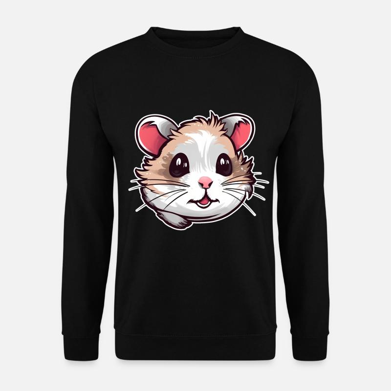 Hamster - Unisex Pullover - Schwarz