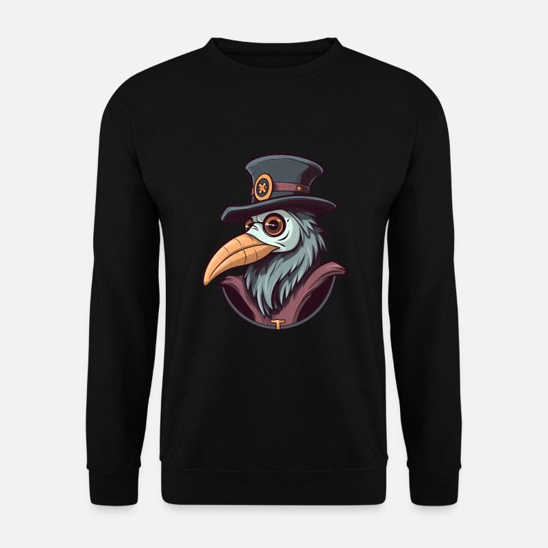 Pestdoktor Doktor Arzt - Unisex Pullover - Schwarz