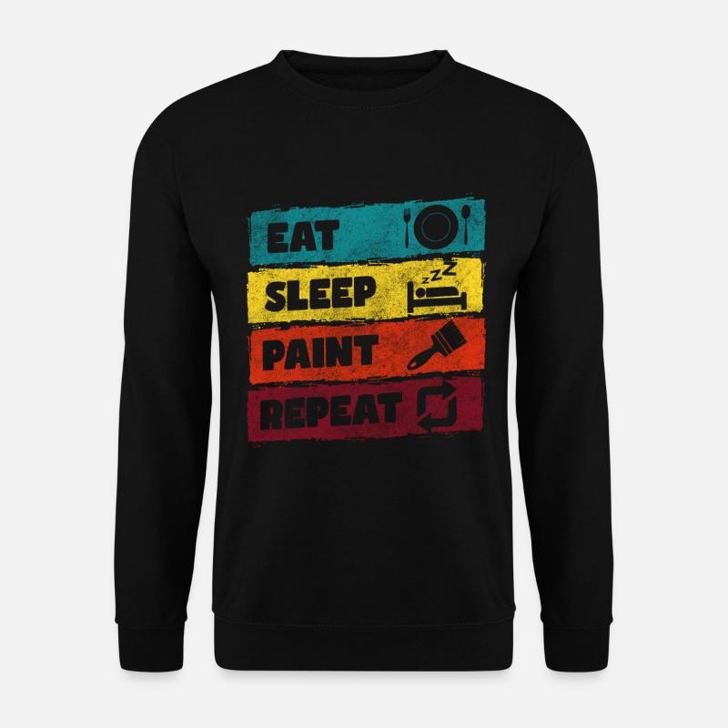 Painter spray can craft - Unisex Sweatshirt - black