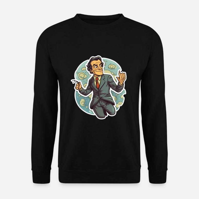 Richard Feynman - Unisex Pullover - Schwarz