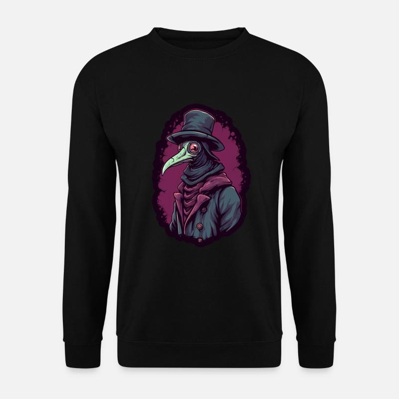 Pestdoktor Doktor Arzt - Unisex Pullover - Schwarz