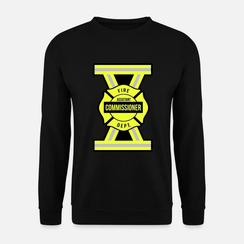 Stellvertretender Leiter Der Feuerwehr - Unisex Pullover - Schwarz
