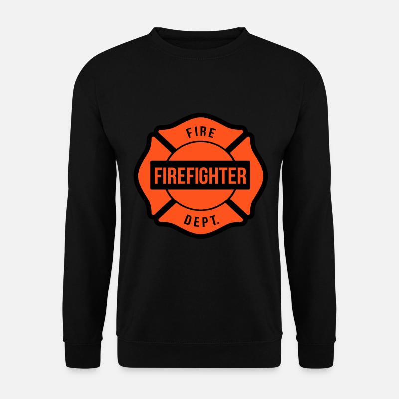 Firefighter Firefighter - Unisex Sweatshirt - black
