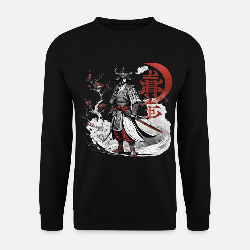 Japanese Samurai - Unisex Sweatshirt - black