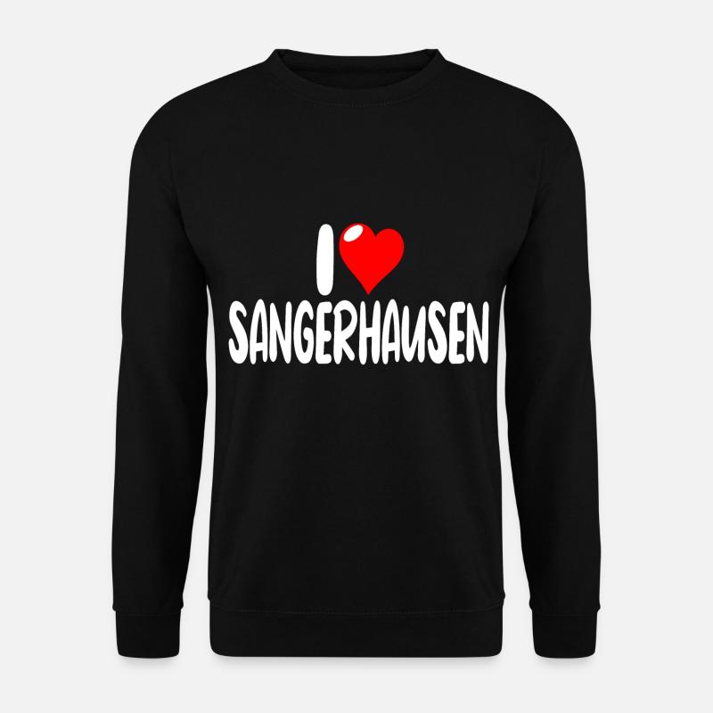 Sangerhausen - Unisex Pullover - Schwarz