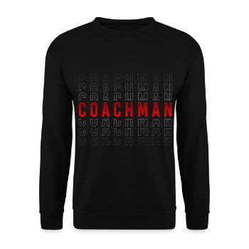 Calèche Cavalier - Sweat-shirt Unisexe - noir - Devant - Alina (178cm) & Michal (187cm)