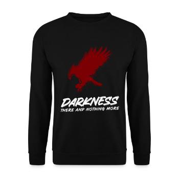 Mythologie Odin Schwarz Dichter - Unisex Pullover - Schwarz - Vorne - Alina (178cm) & Michal (187cm)