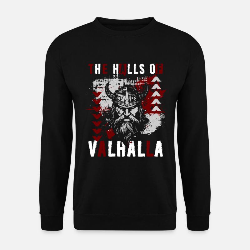 Style Polka Rot - Unisex Pullover - Schwarz