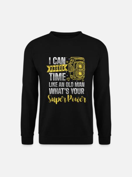 Photographer Photography - Unisex Sweatshirt - black
