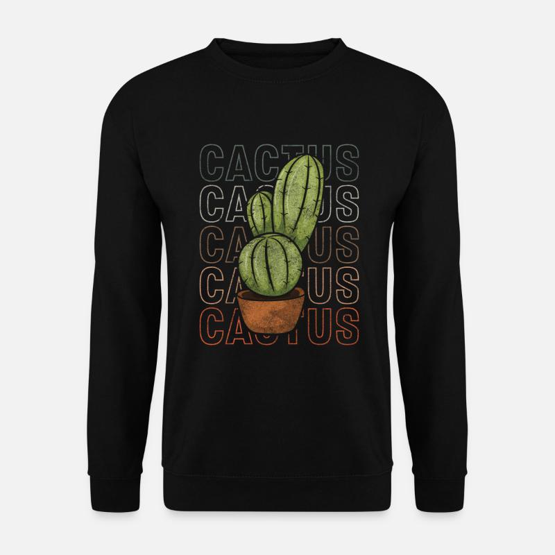 Cactus Sun Mexico Hug - Unisex Sweatshirt - black