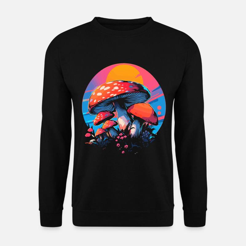Fly Agaric - Unisex Sweatshirt - black