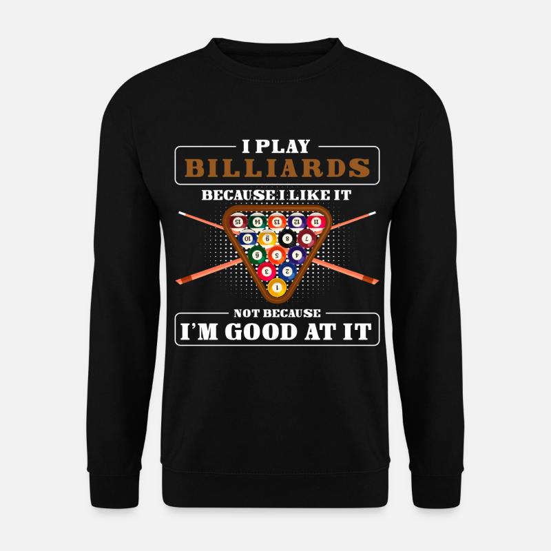 Billiard Pub Win - Unisex Sweatshirt - black