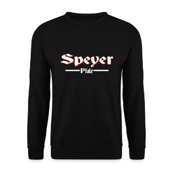 Speyer - Unisex Pullover - Schwarz - Vorne - Alina (178cm) & Michal (187cm)