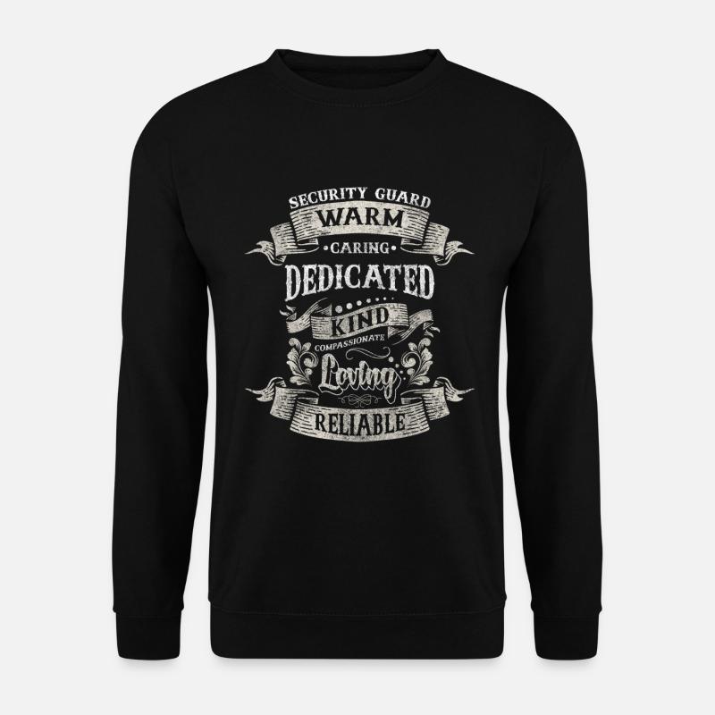 Security Sicherheitsdienst Ordnung Wache - Unisex Pullover - Schwarz